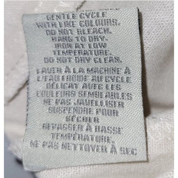 Charlie Paige Linen Blend Button Back Sleeveless Top Size XL Beige Minimalist - Picture 8 of 9